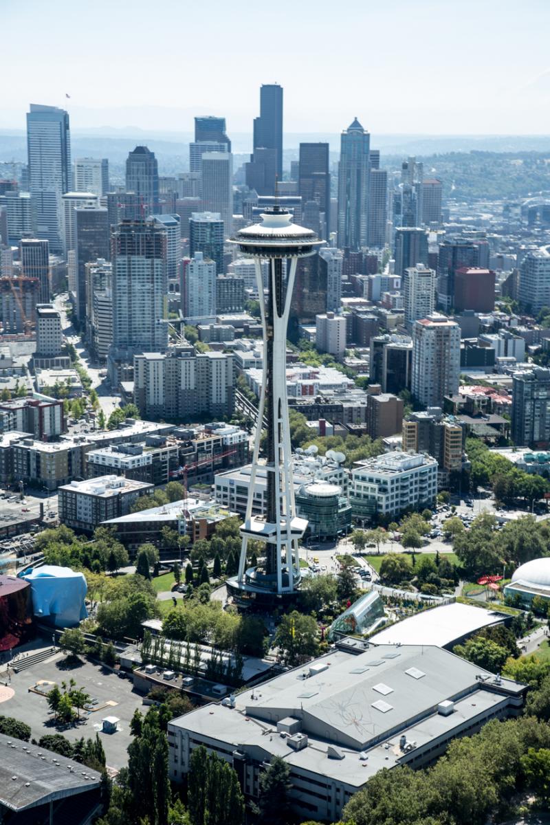 Downtown and Space Needle